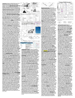 Final Exam Cheat Sheet - ATSC 113 - UBC - Studocu