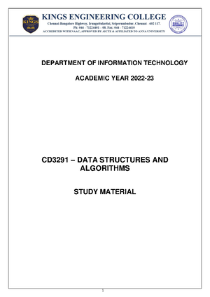 UNIT-1 DS - DATA STRUCTURE NOTES - UNIT-I . LINEAR DATA STRUCTURES ...