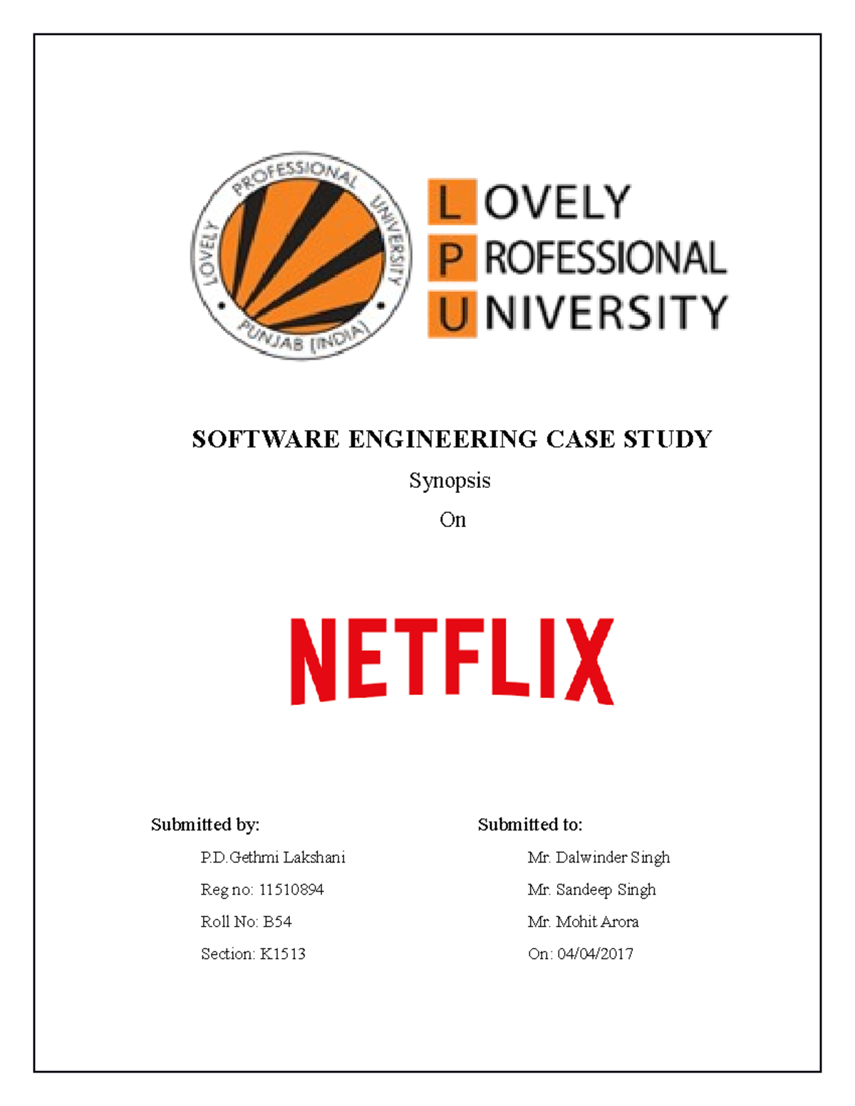 Glee - software requirement specification srs - SOFTWARE ENGINEERING ...