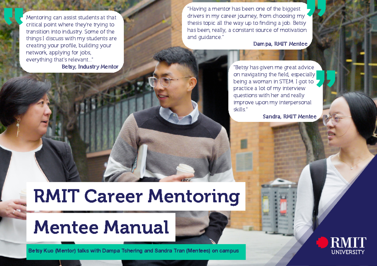 Rmitcareer Mentoring Mentee Manual 2023 2 - RMIT Career Mentoring ...