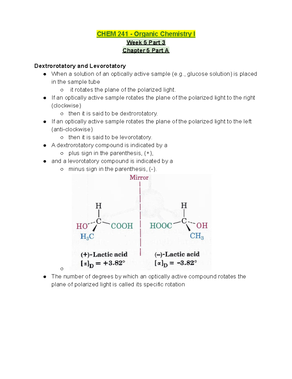 CHEM 241 Lecture Notes Week 5 Part 3 - Chapter 5 Part A Notes - CHEM ...