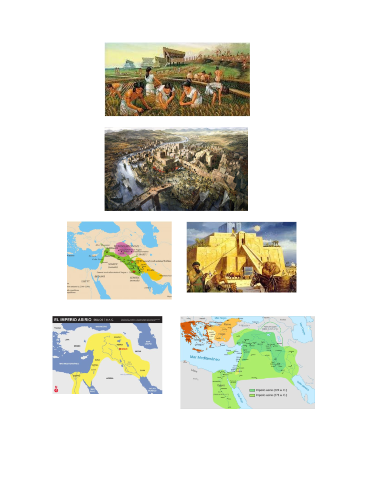 Mesopotamia - imagenes,lineadetiempo - Mountains HURRIANS HURRIAN GDOMS ...