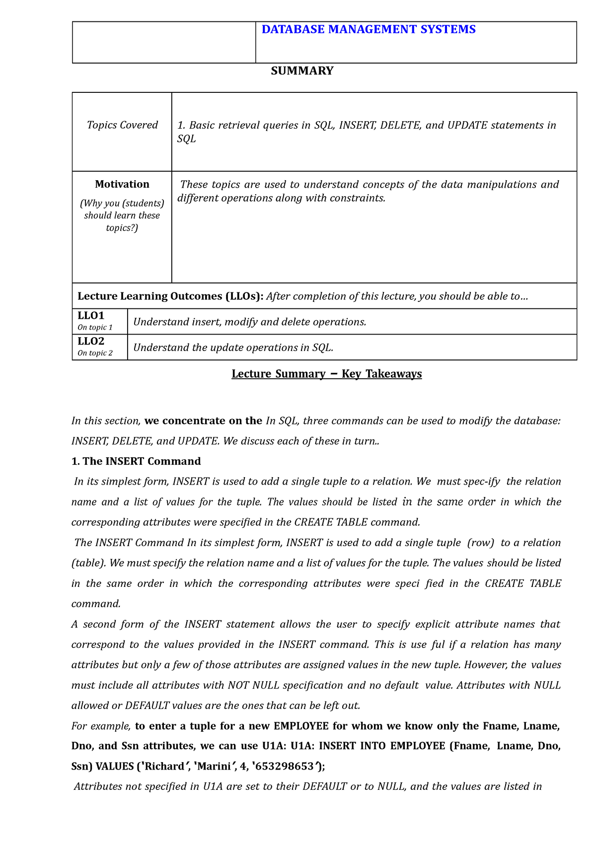 insert-delete-and-update-statements-in-sql-database-management