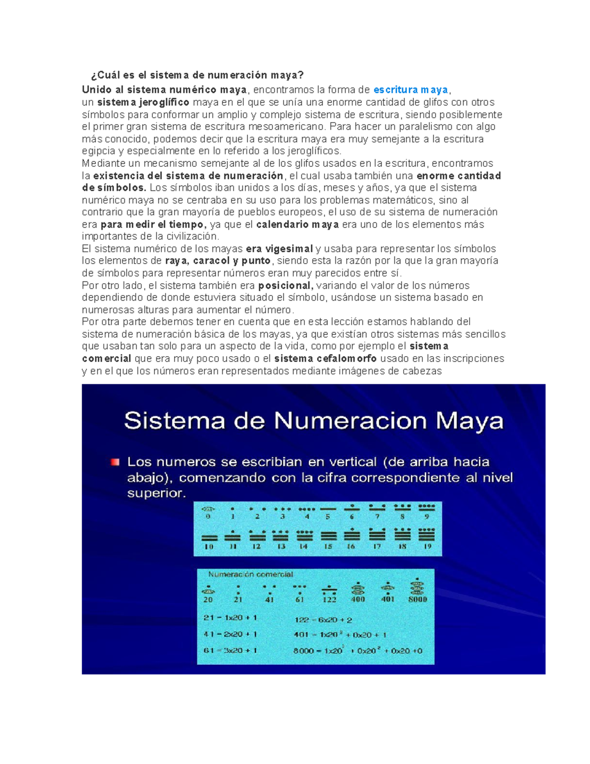 Prueba Numeros Mayas ¿cuál Es El Sistema De Numeración Maya Unido Al Sistema Numérico Maya 5367