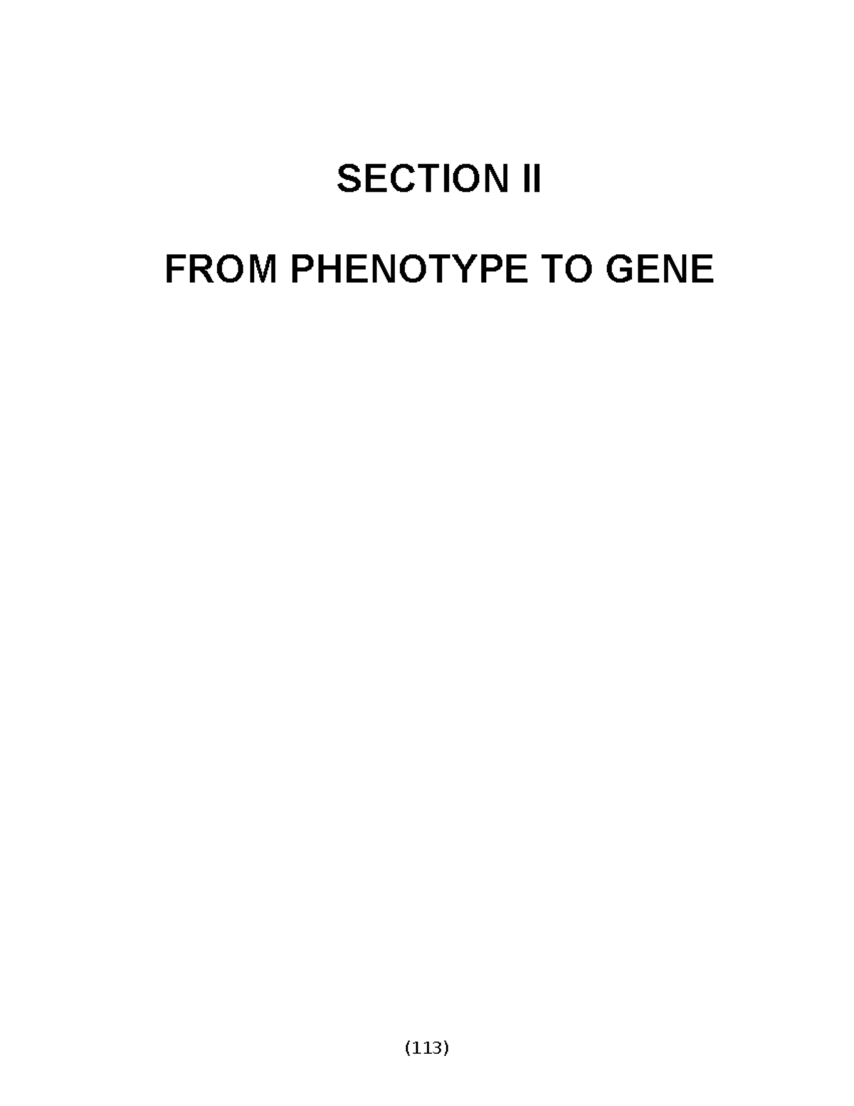 F-Section II-2020 (b To B), Molecular Genetics - SECTION II FROM ...