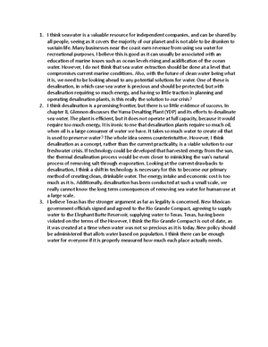 Water Law Outline Spring 2021 - Table of Contents - Spring - Studocu