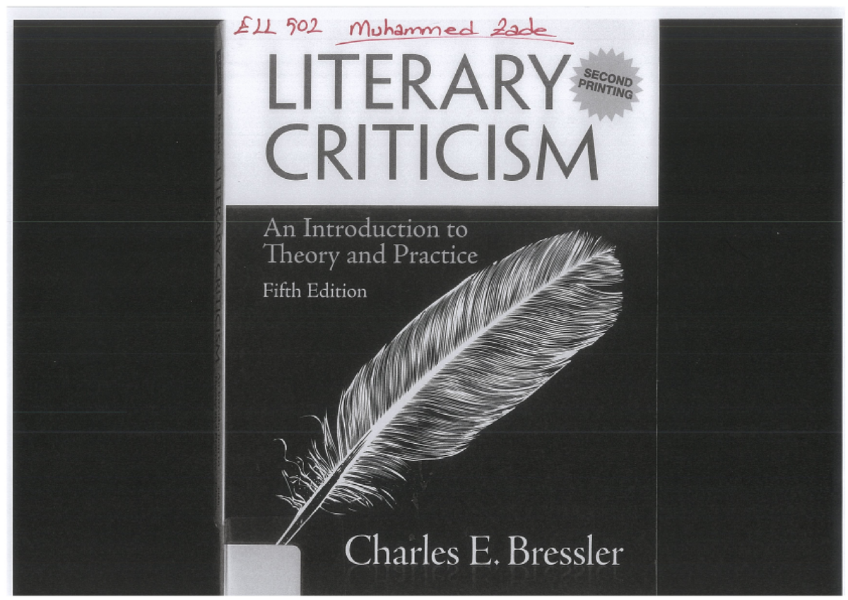 Literary Criticism An Introduction To Theory And Paractice.pdf ...