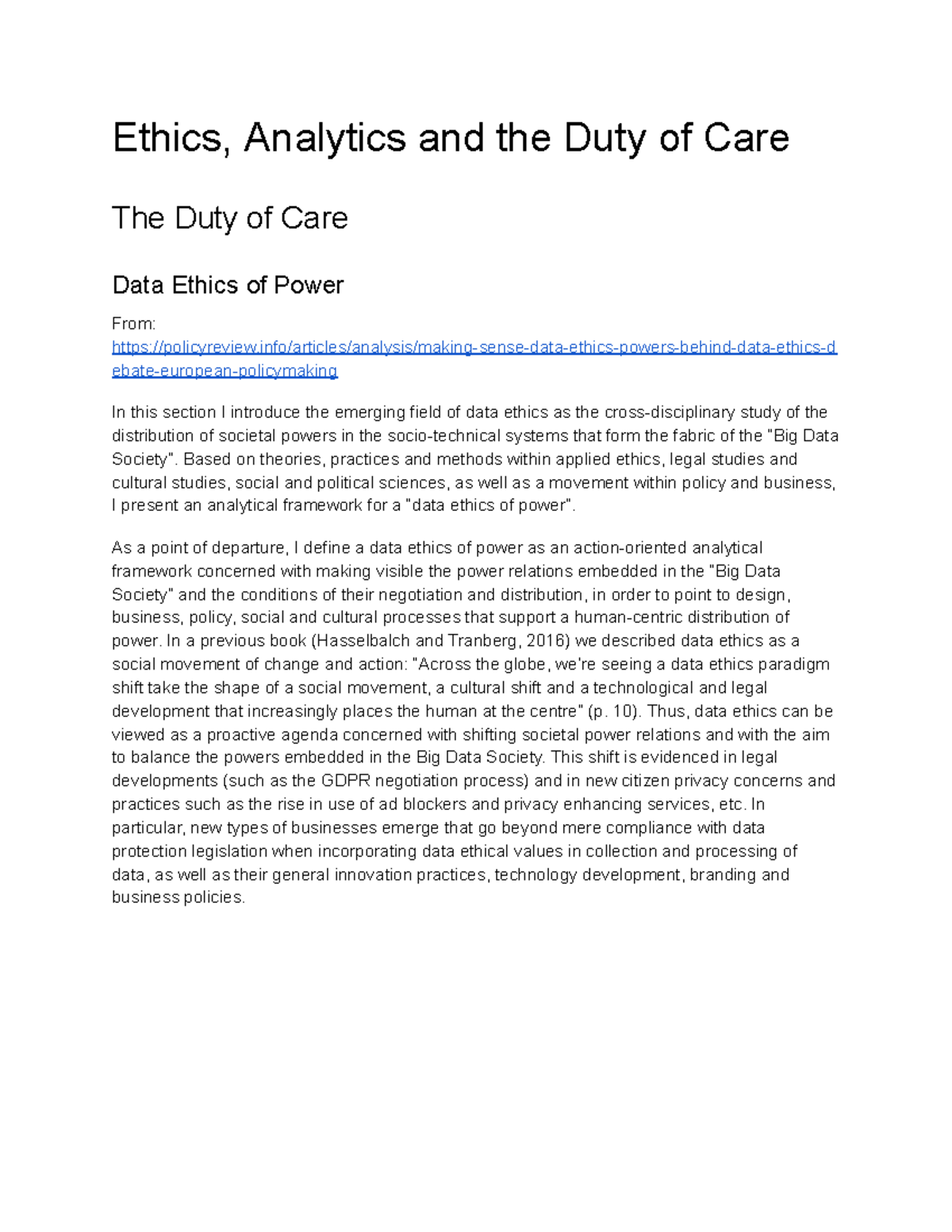 health-psychology-psy-320-ethics-analytics-and-the-duty-of-care-the