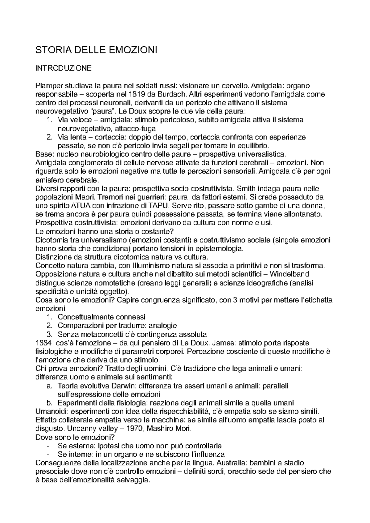 Storia delle emozioni - Plamper - STORIA DELLE EMOZIONI INTRODUZIONE ...