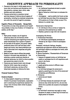 Mc Crae and Costa's Trait and Factor Theories - C H A P T E R 14 ...