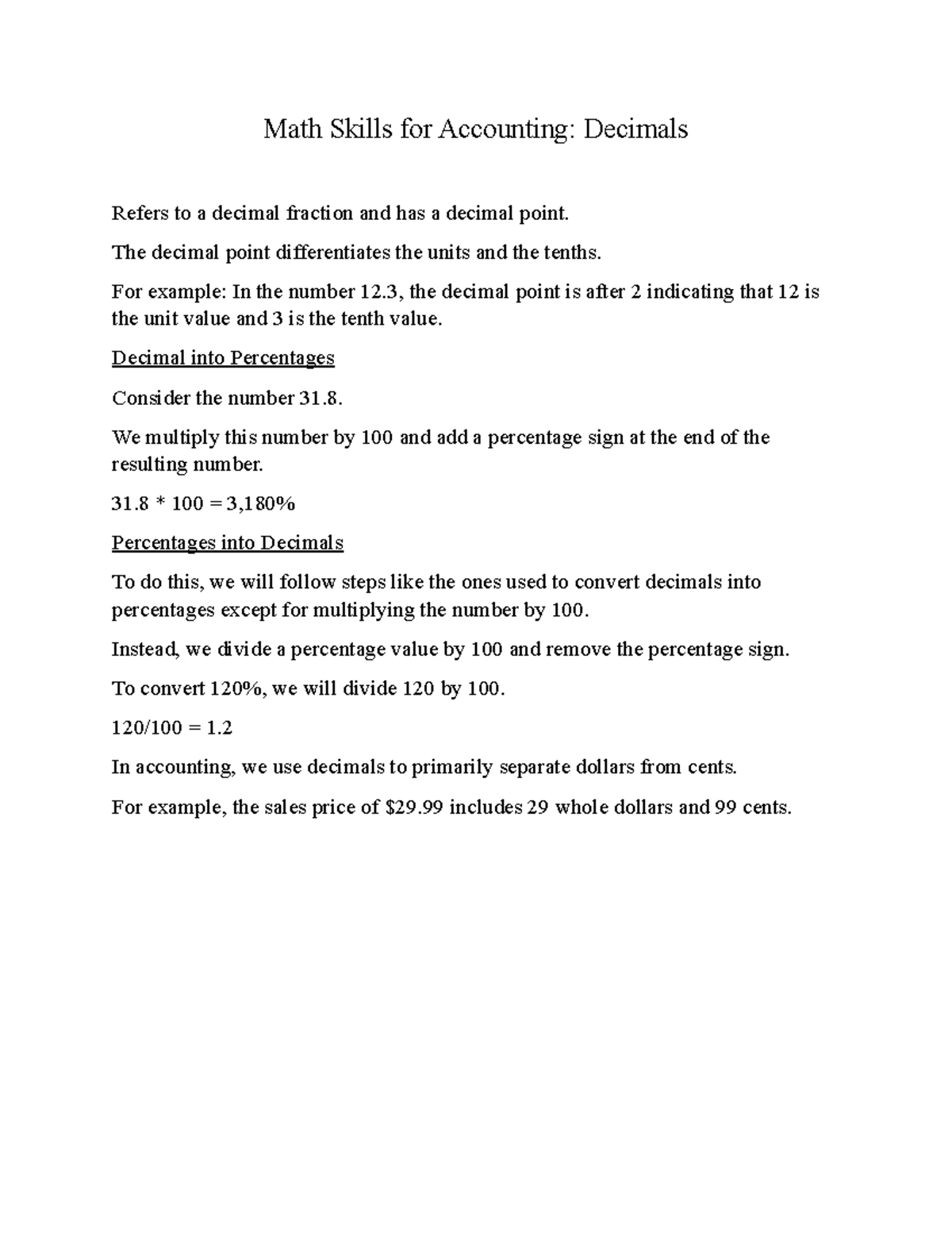 decimals-math-skills-for-accounting-decimals-refers-to-a-decimal