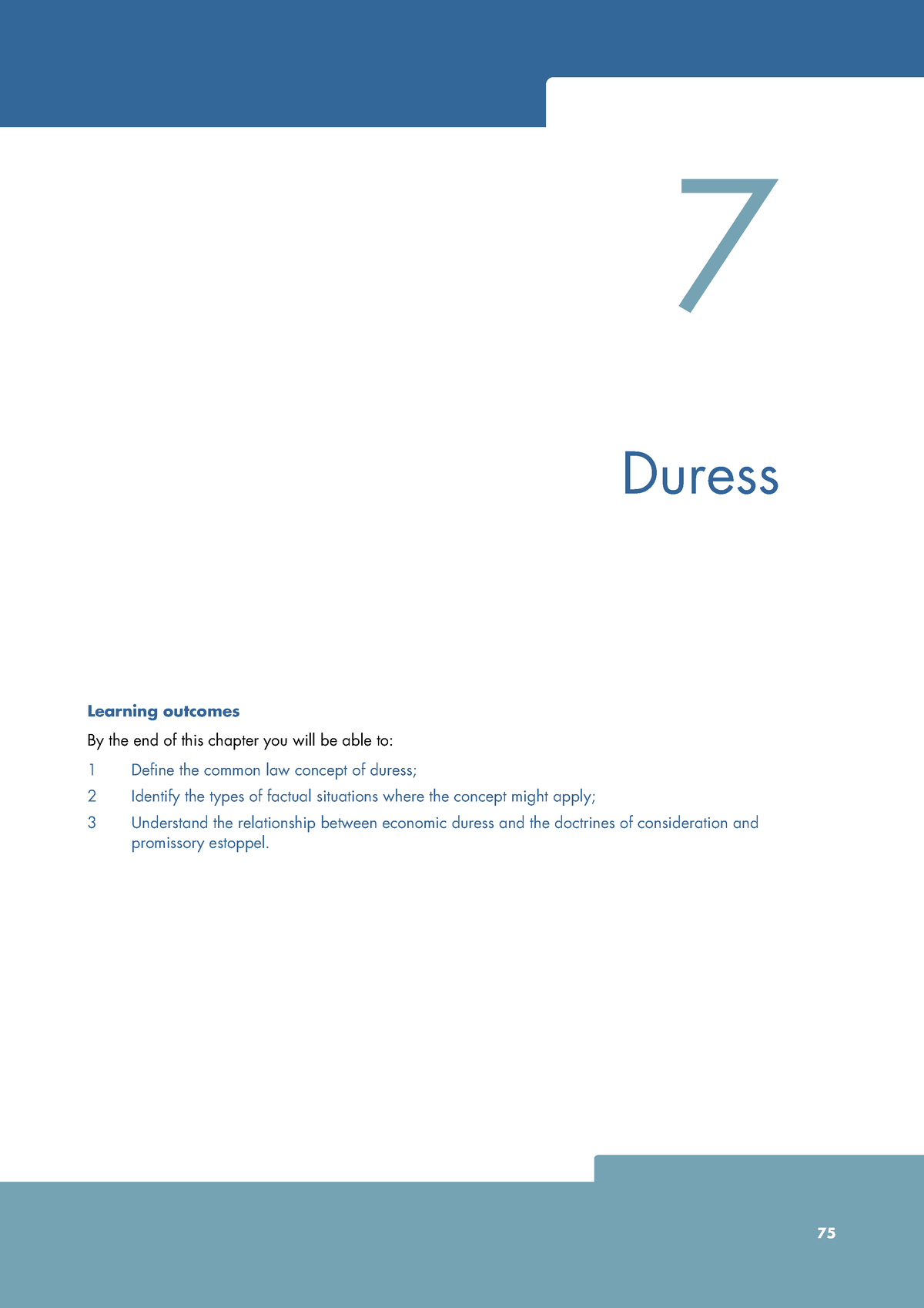 7-duress-notes-duress-learning-outcomes-by-the-end-of-this-chapter