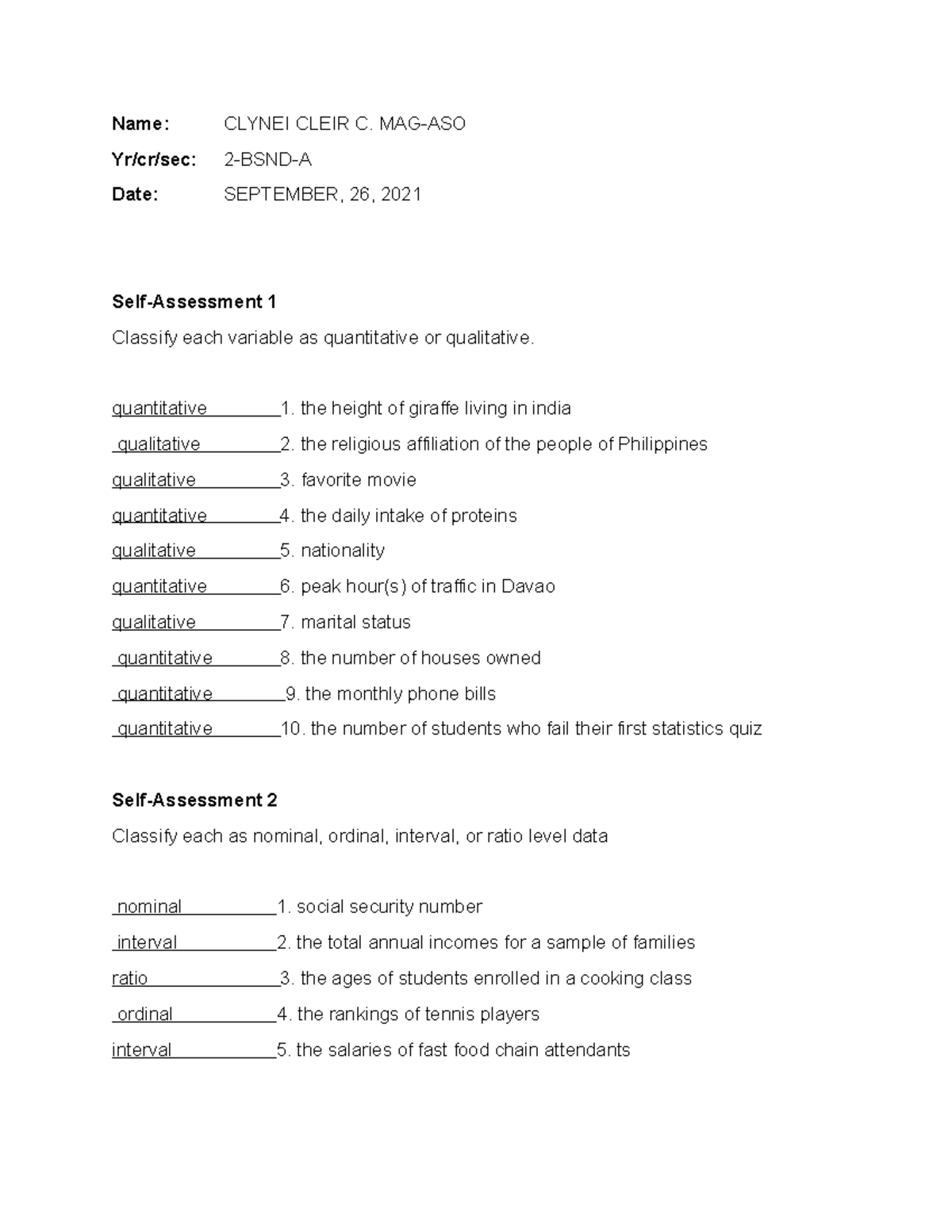 Magaso,CC Activity 1 Name CLYNEI CLEIR C. MAGASO Yr/cr/sec 2BSND