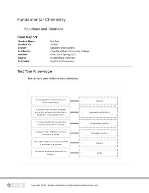 CHM130AA Antacid Analysis and Titration 313741 - Student Name Phuc ...