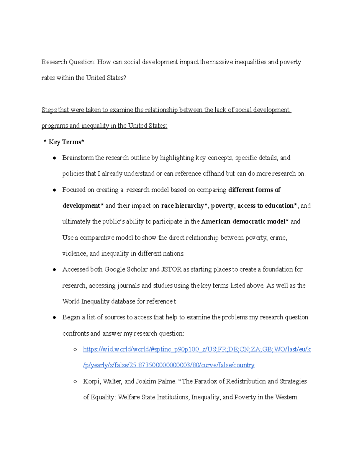 Research Question draft, Gonzalez - Research Question: How can social ...