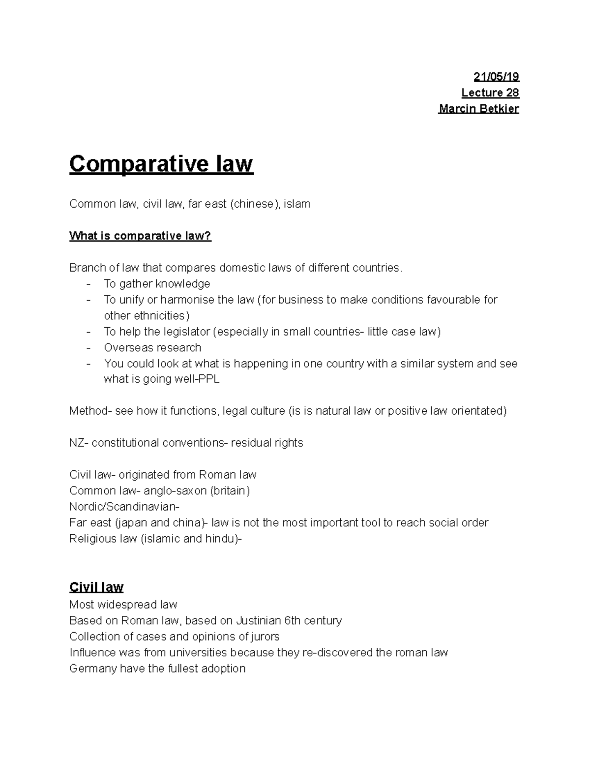 lecture-28-laws121-comparative-law-introduction-to-new-zealand