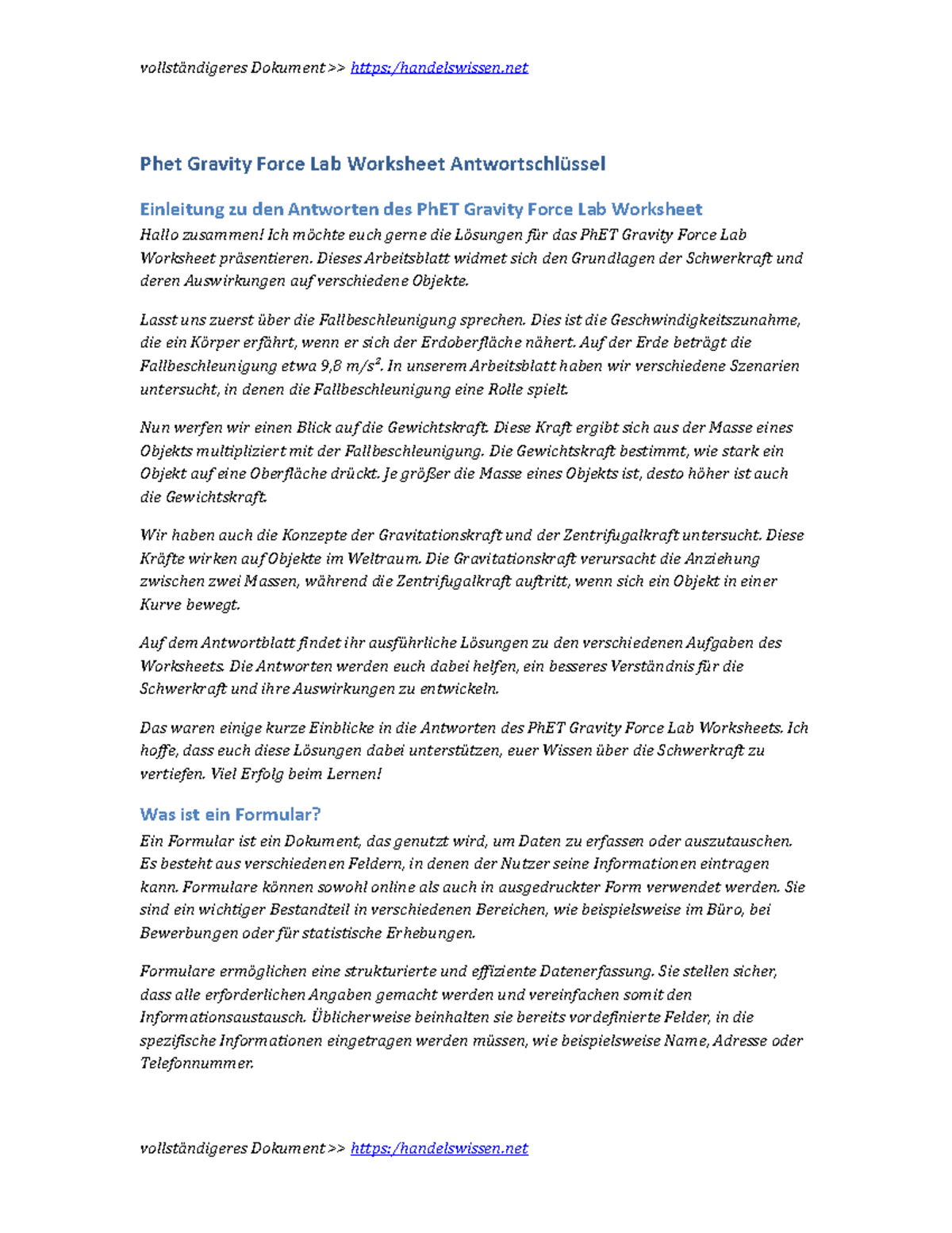 Phet gravity force lab worksheet answer key Phet Gravity Force Lab