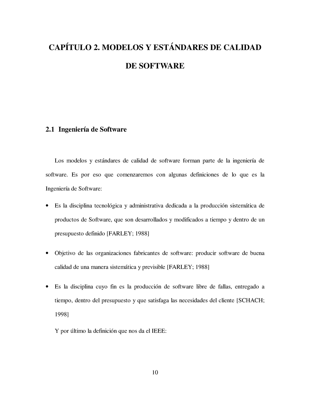 Modelo Y Estandares De Calidad De Software CapÍtulo 2 Modelos Y EstÁndares De Calidad De 9829