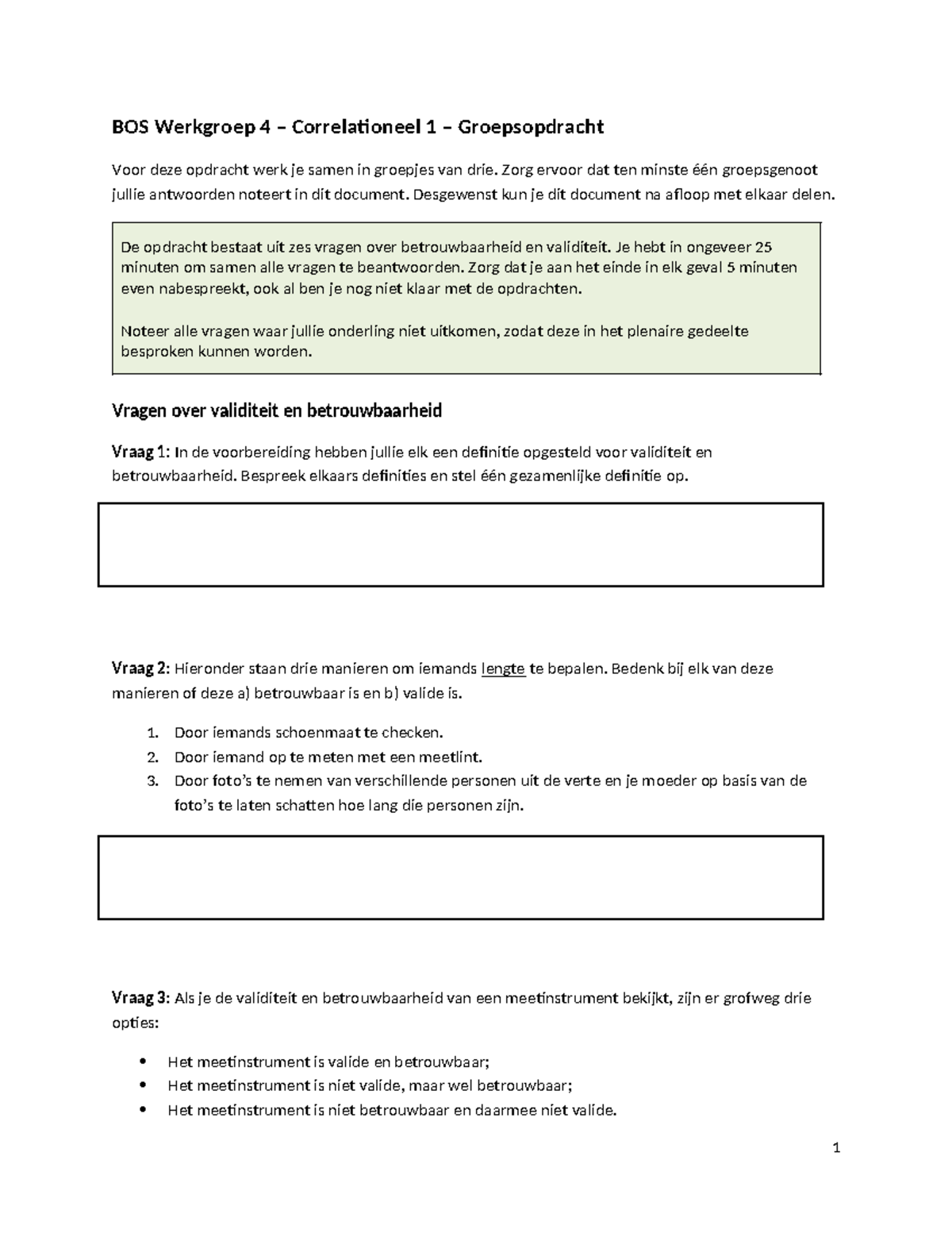 BOS COR1 2324 - Werkgroepopdracht - BOS Werkgroep 4 – Correlationeel 1 ...