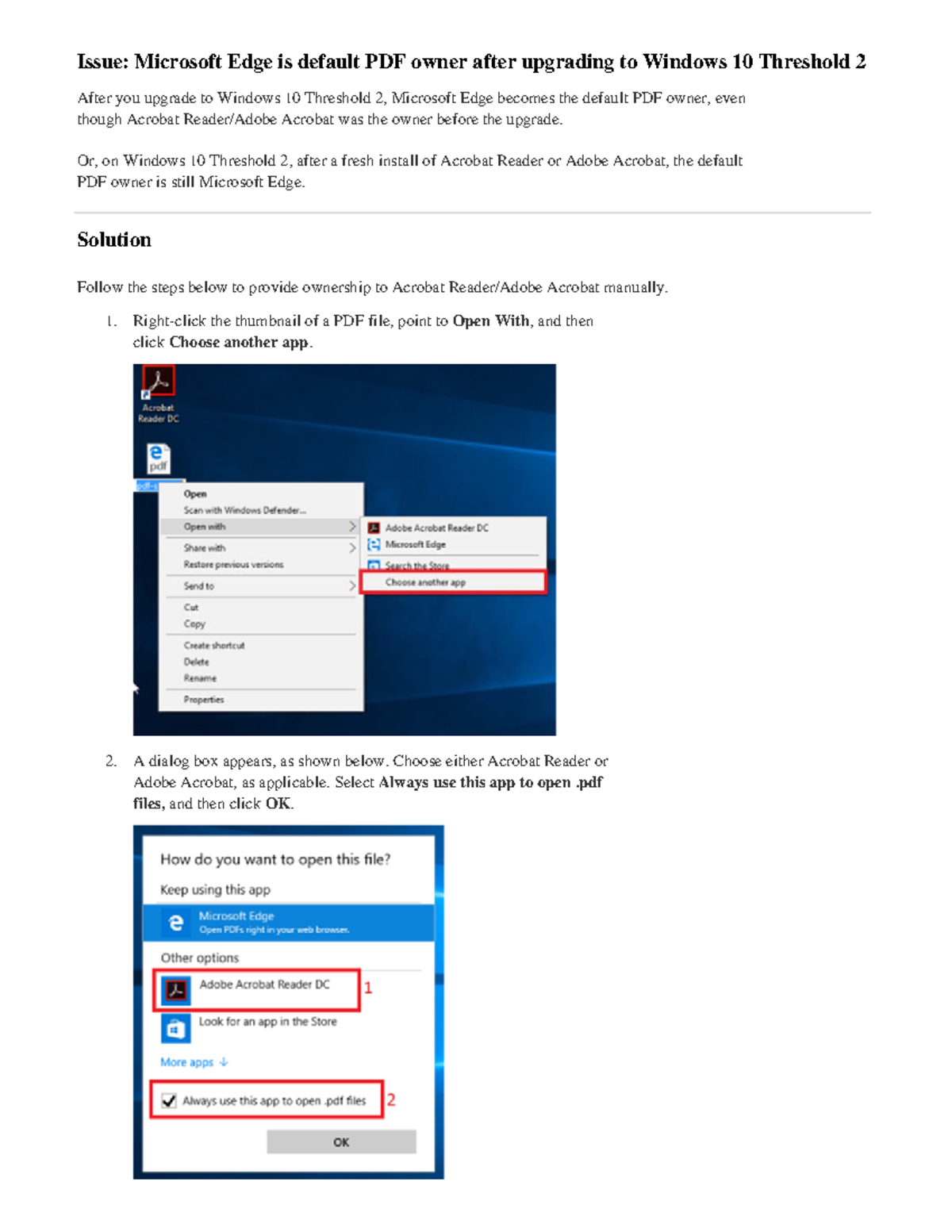 1494870 C 9912 C184 4CC9 B401 A53F4D8DE290 Issue Microsoft Edge is default PDF owner after