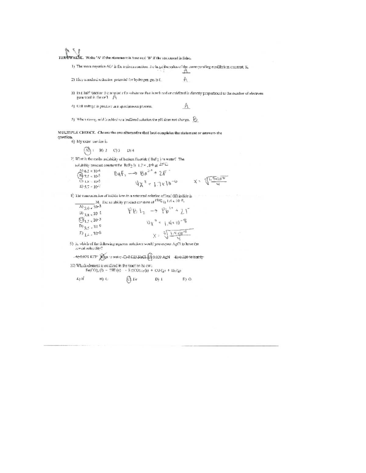 CHEM 1040 Exam 3 Gorden - Lecture Notes 1 - CHEM 1040 - Studocu