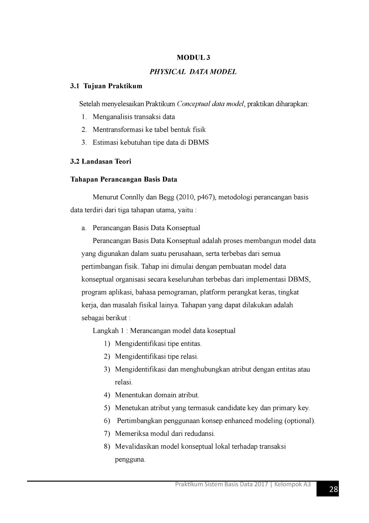 Praktikum Basis Data Modul 3 FIX - Praktikum Sistem Basis Data 2017 ...