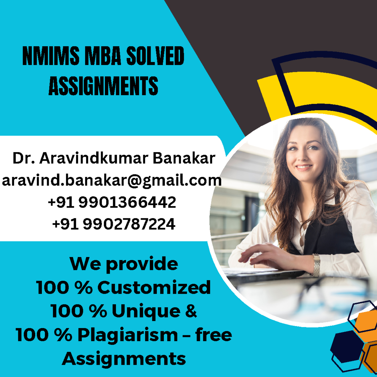 nmims mba solved assignments