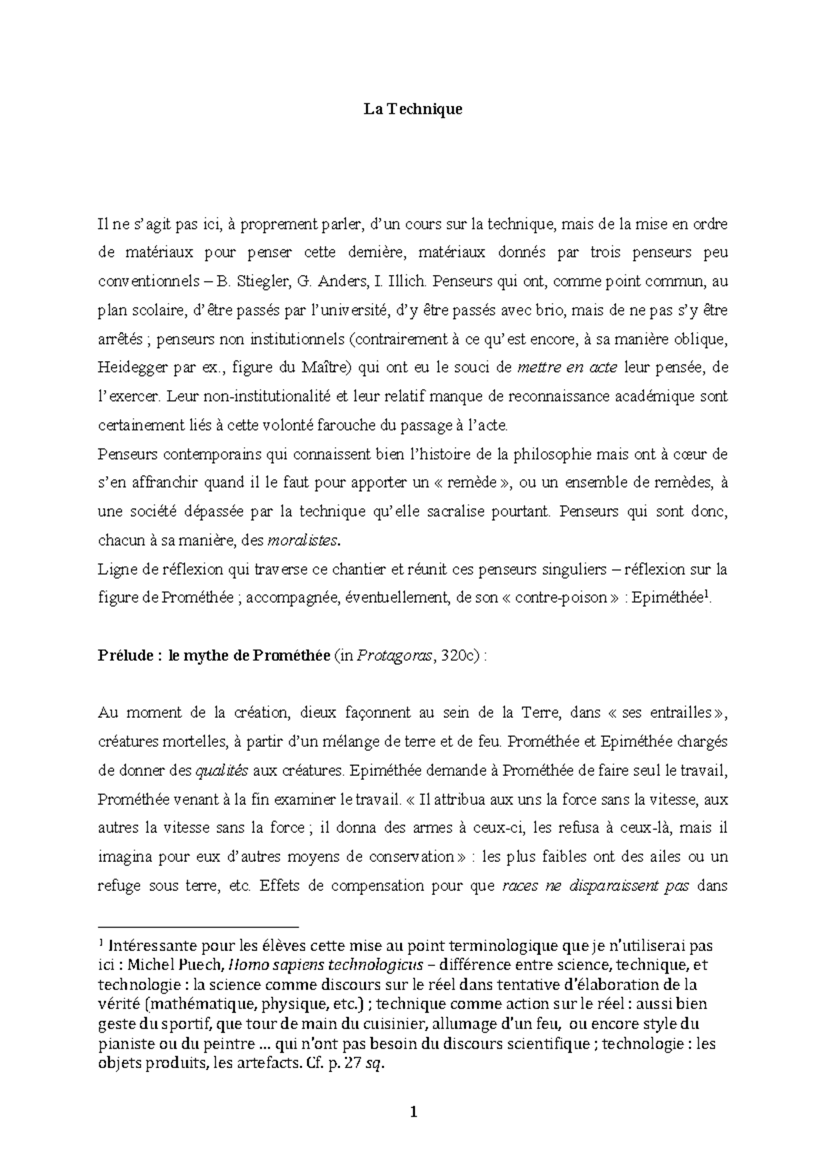 la technique dissertation philo