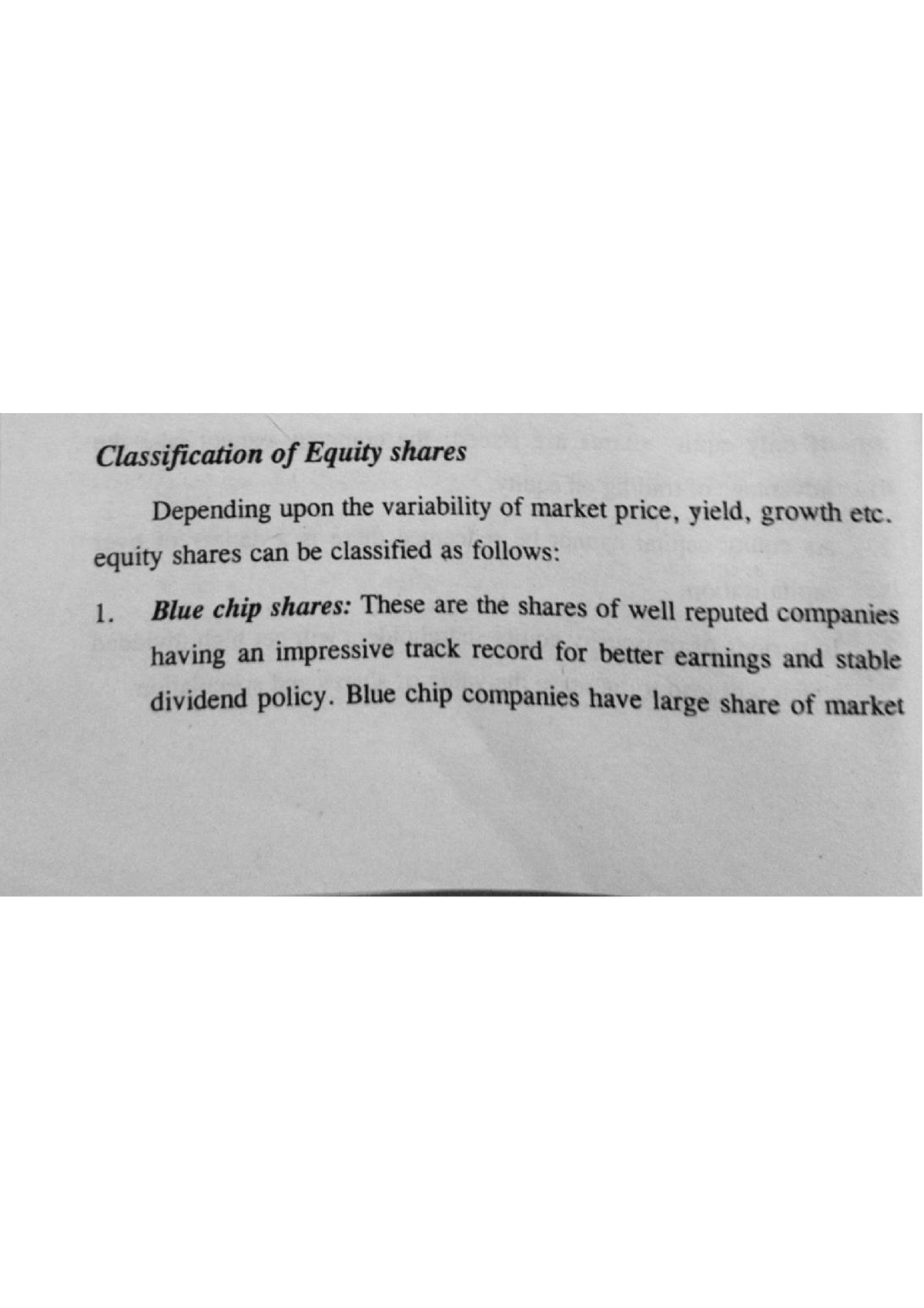 characteristics-of-equity-shares-bcom-finance-studocu