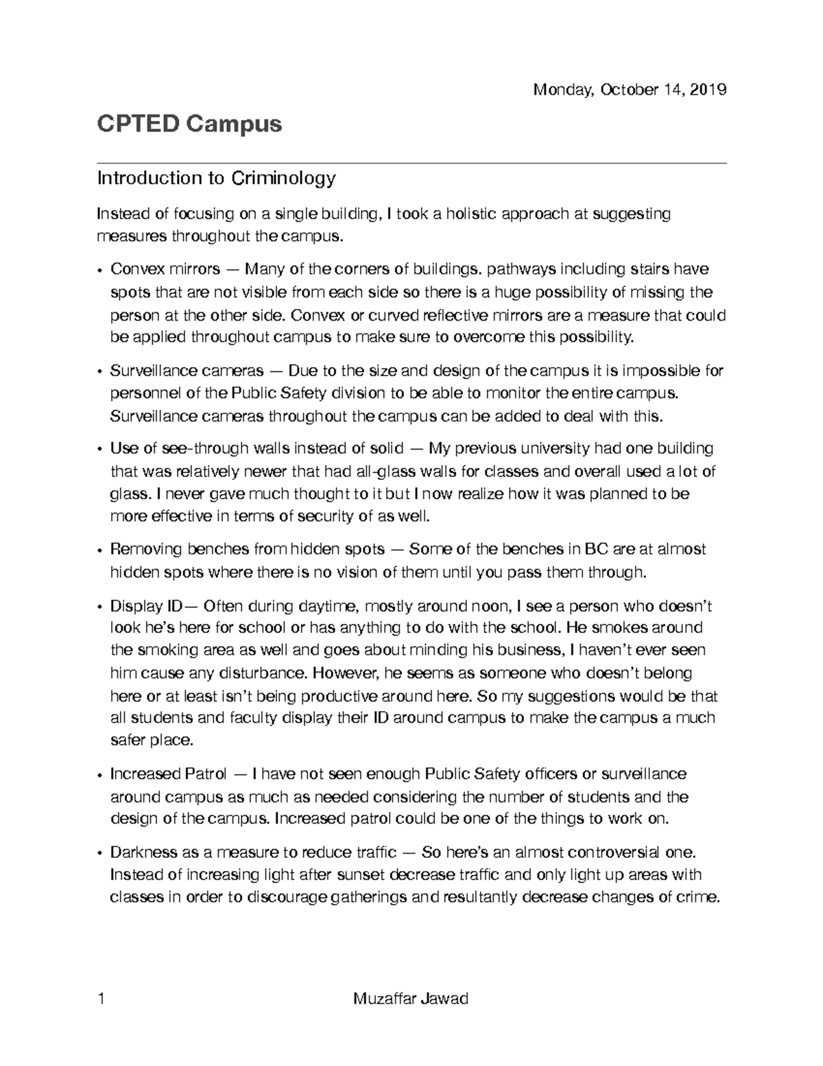 Cpted CJ 112 Bellevue College Studocu