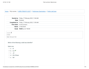 Computer Programming 2 Prelim - Home / My Courses / UGRD-ITE6201F-2223T ...