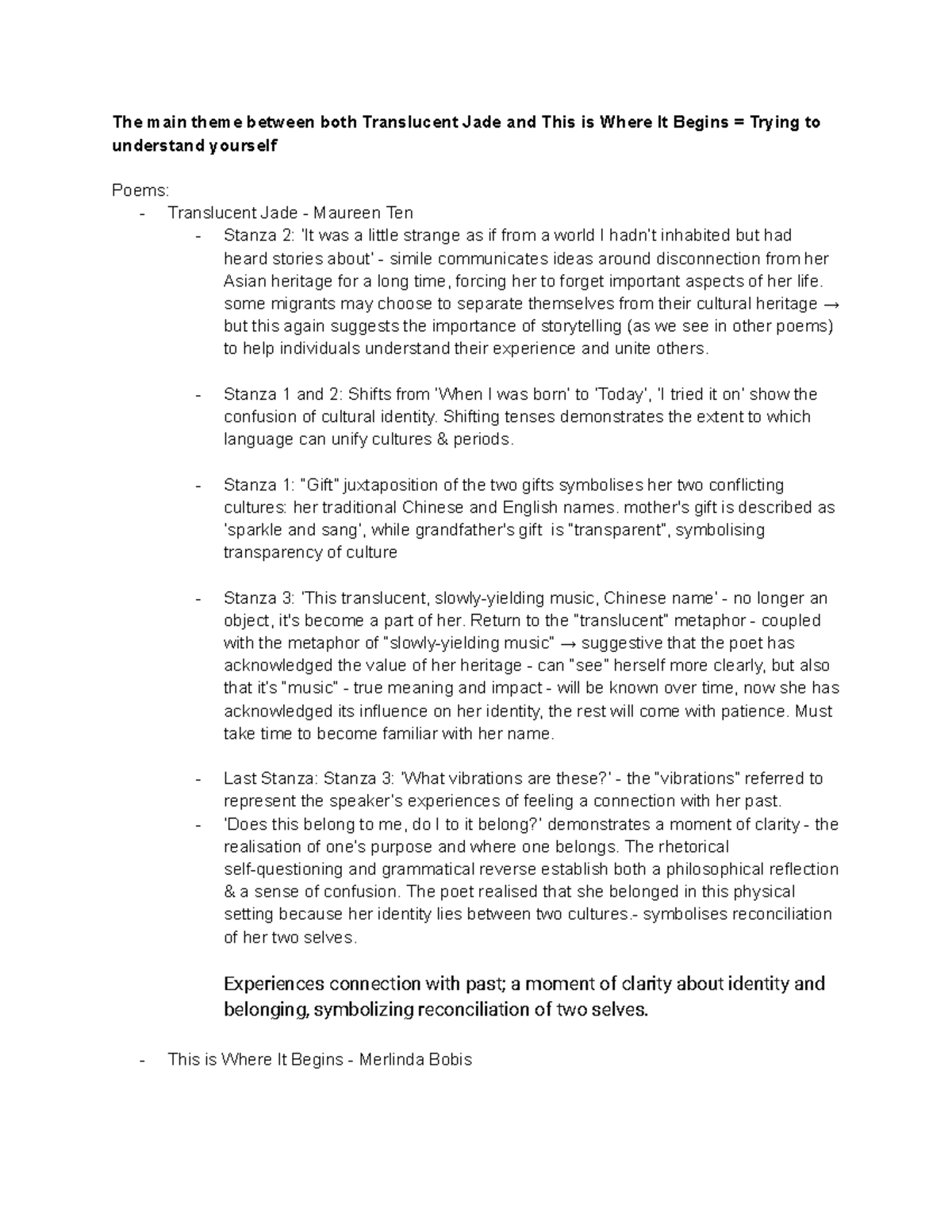 English Quotes. - Module A Language Identity and Culture - The main ...