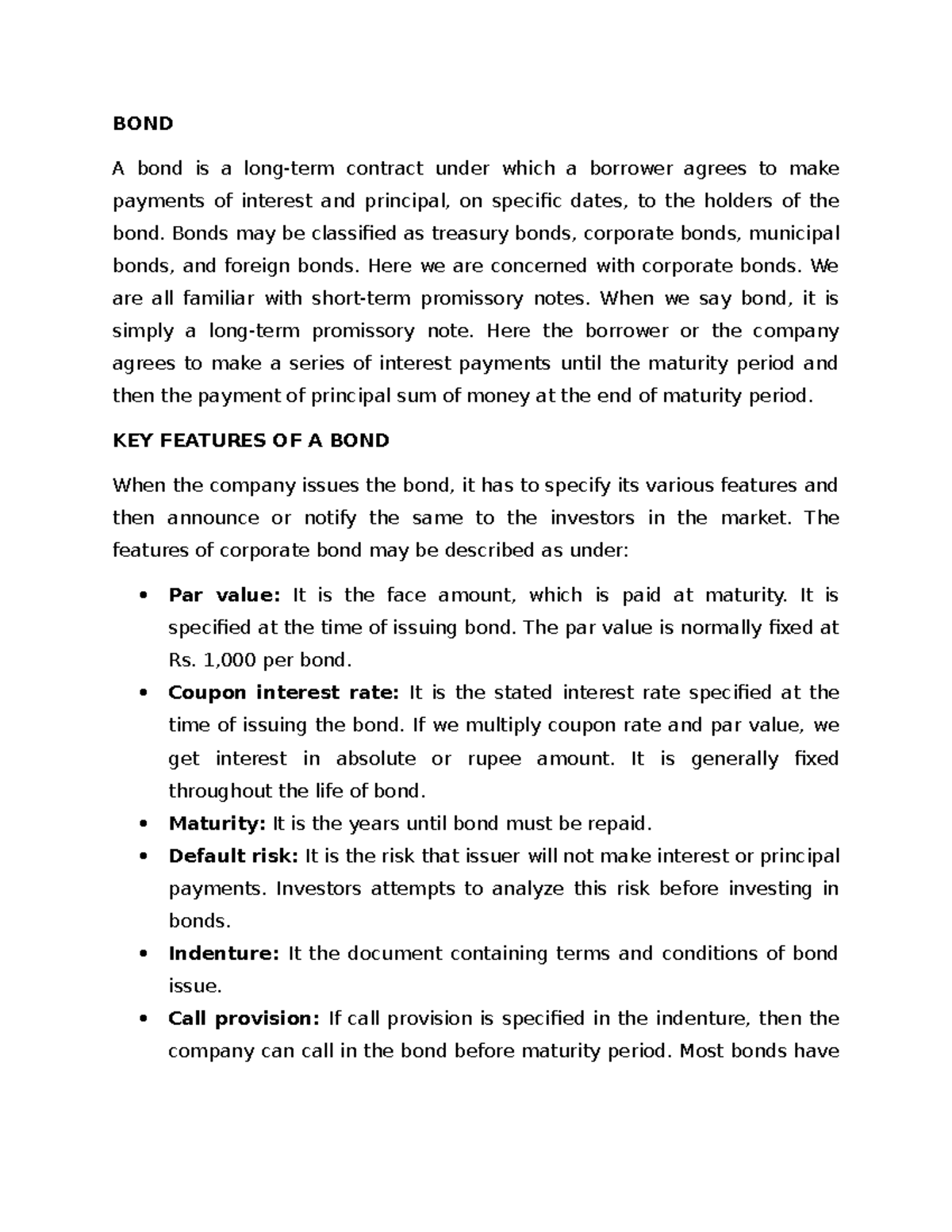 bond-bond-bond-a-bond-is-a-long-term-contract-under-which-a