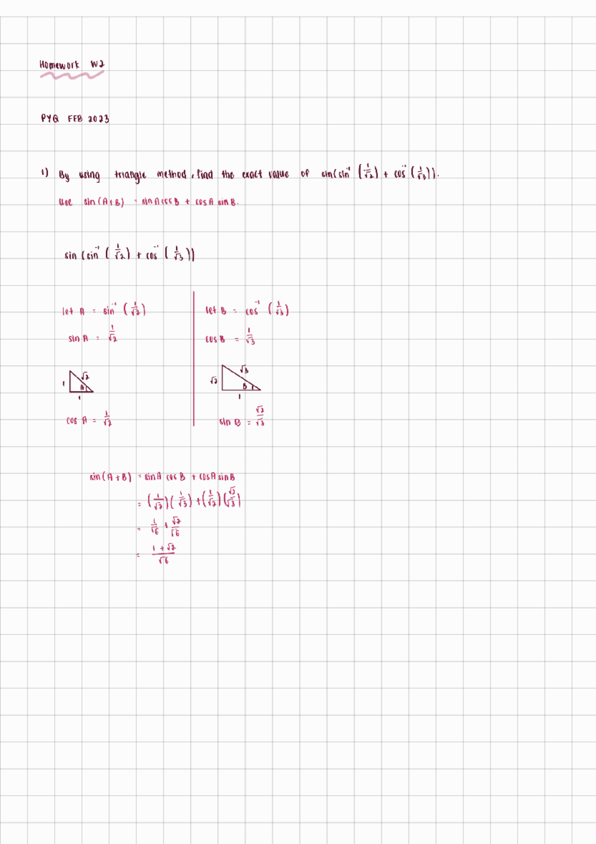 HW WEEK 2 - tuto week 2 - Mathematics - Studocu
