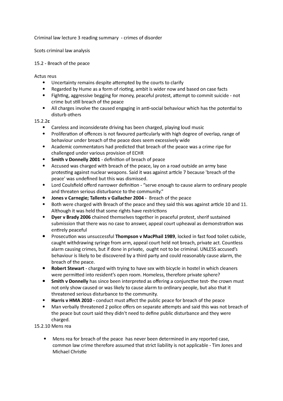 scots criminal law dissertation topics