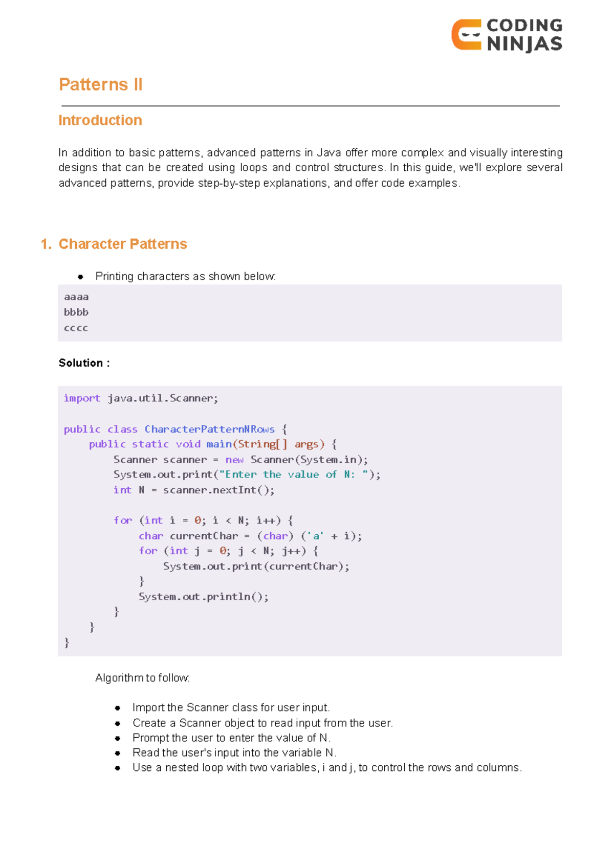 Lecture 7 Notes (1)-3446 - Patterns II Introduction In addition to ...