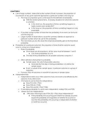 Exam 1 Review Solutions - Exam 1 Review (Chapters 1-3) Solutions To ...