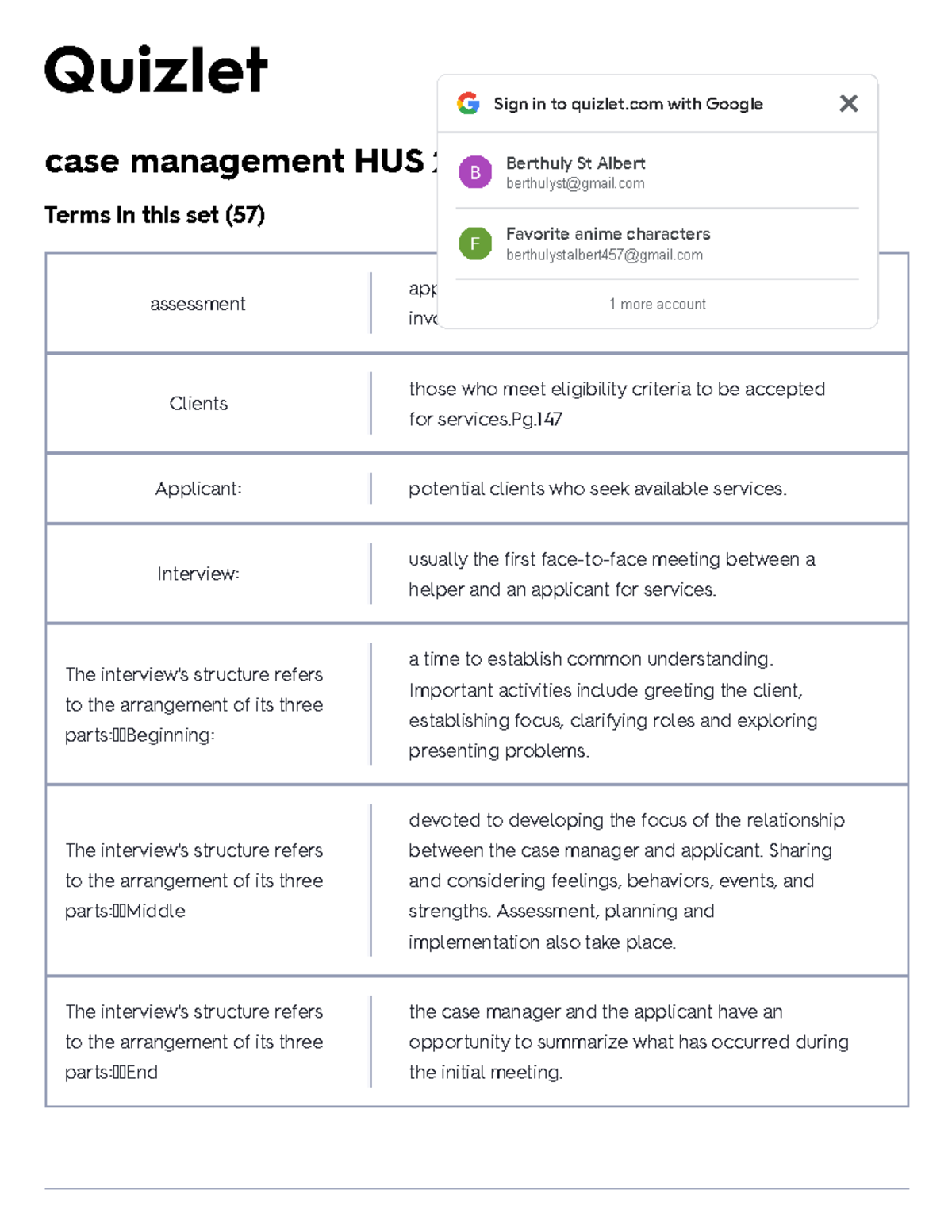 Case management HUS Flashcards help - case management HUS 209 Terms in ...