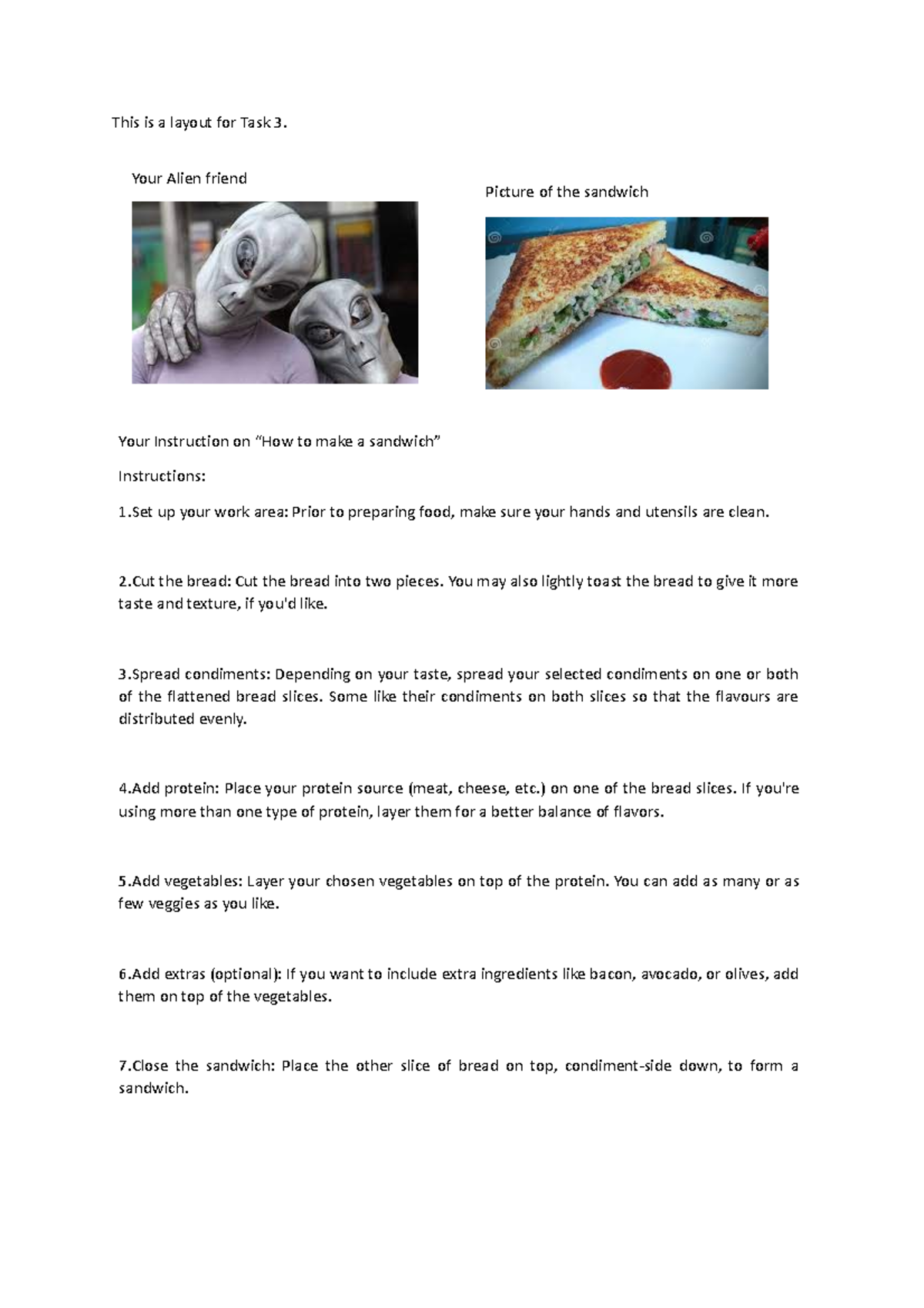 Syahiq eng - note - This is a layout for Task 3. Picture of the ...