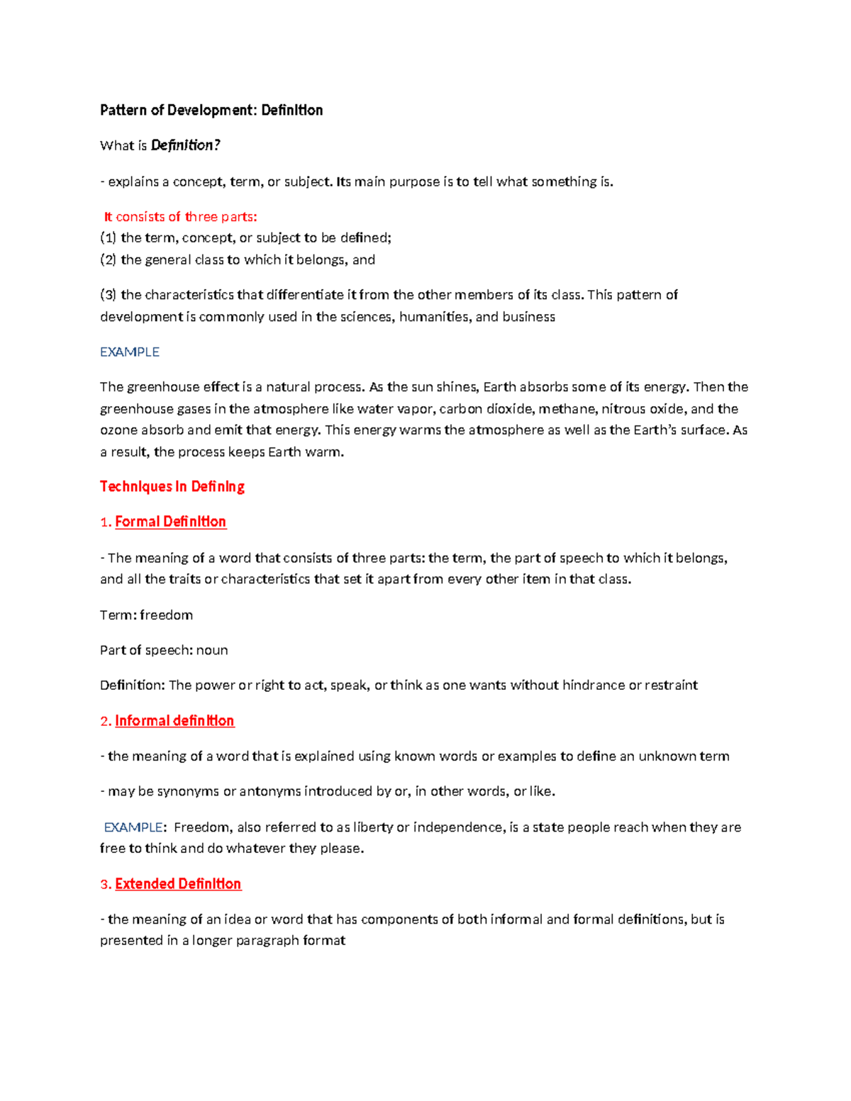 Definition Pattern of Development - Pattern of Development: Definition ...