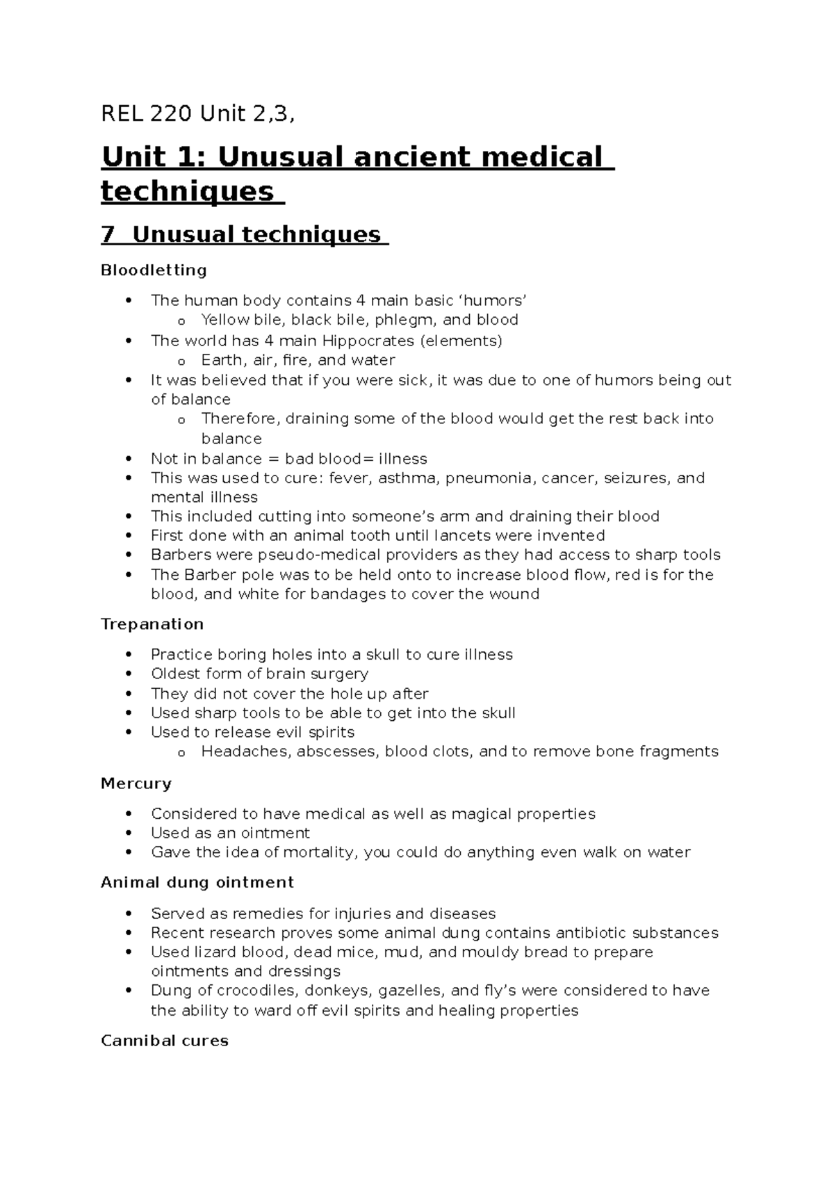 REL 220 test 1 notes REL Chapter 13 for test 1 REL 220 Unit 2,3