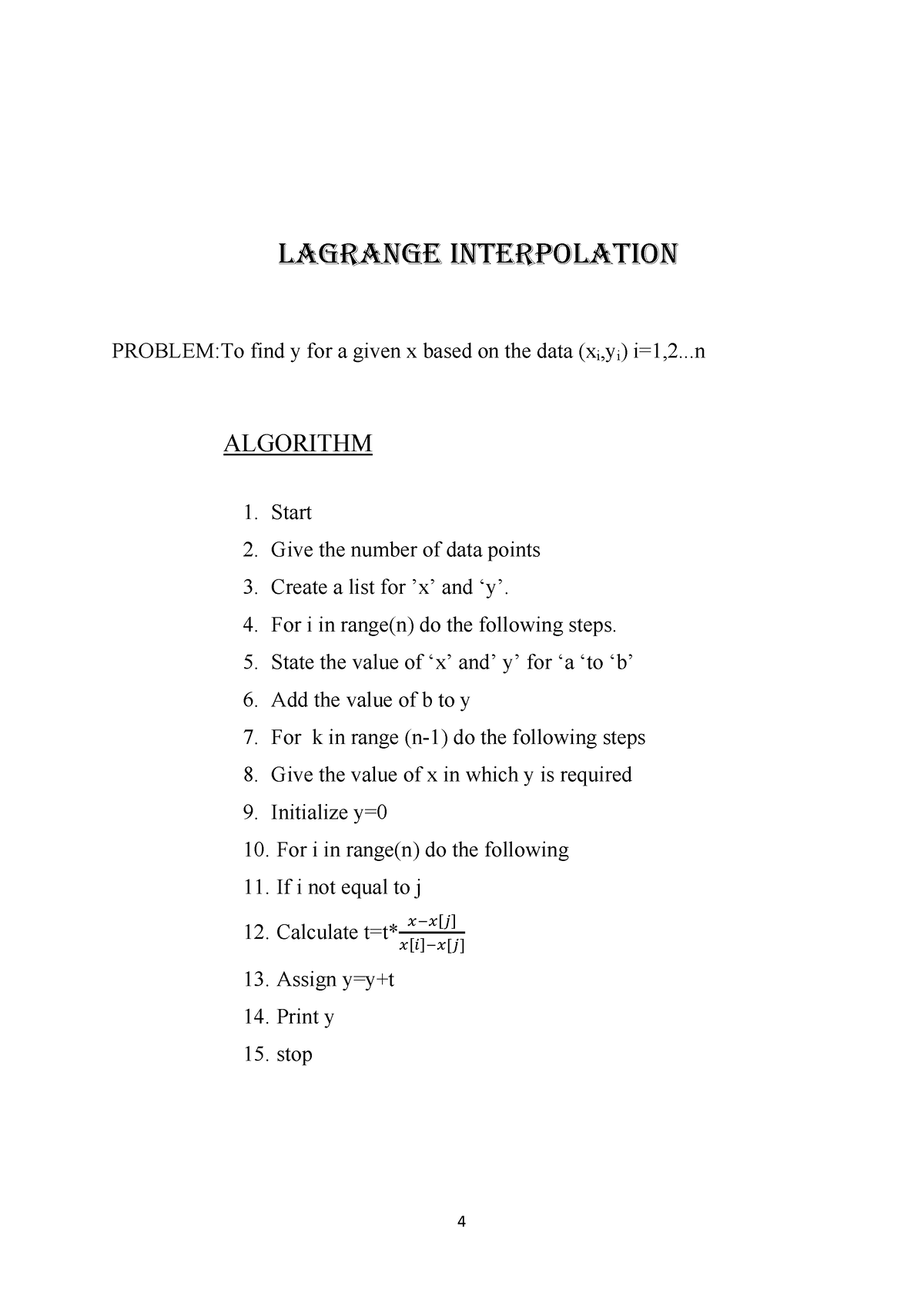 python-program-for-legrange-interpolation-4-lagrange-interpolation