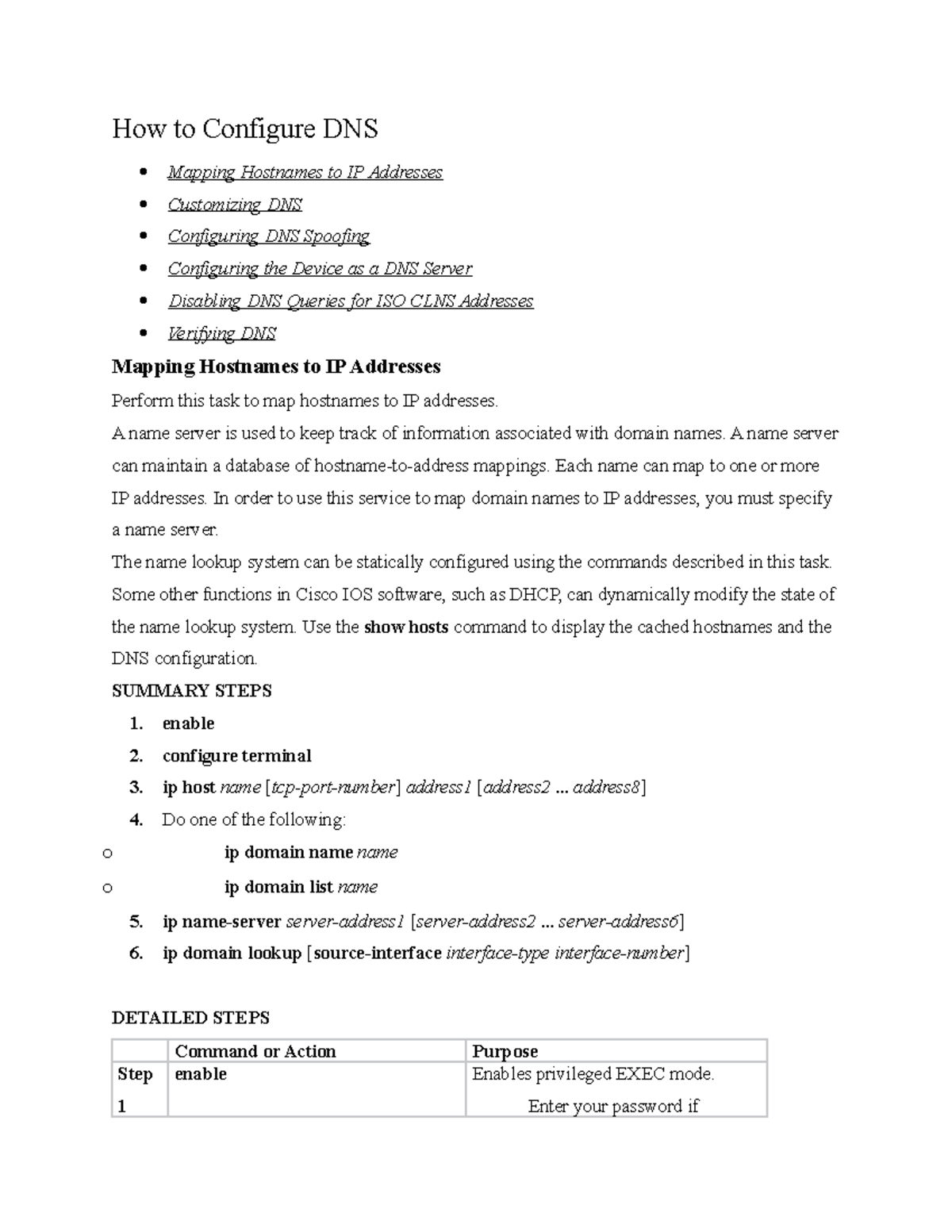 How to Configure DNS - A name server is used to keep track of ...