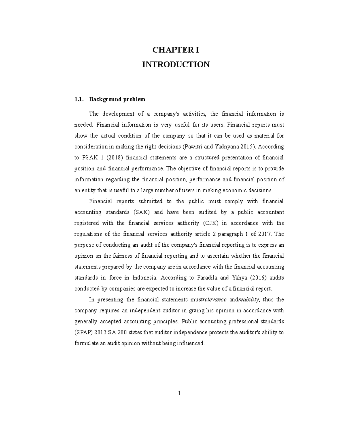 THE Effect OF Audit Opinion, Company SIZE, AND CAP SIZE ON Switching