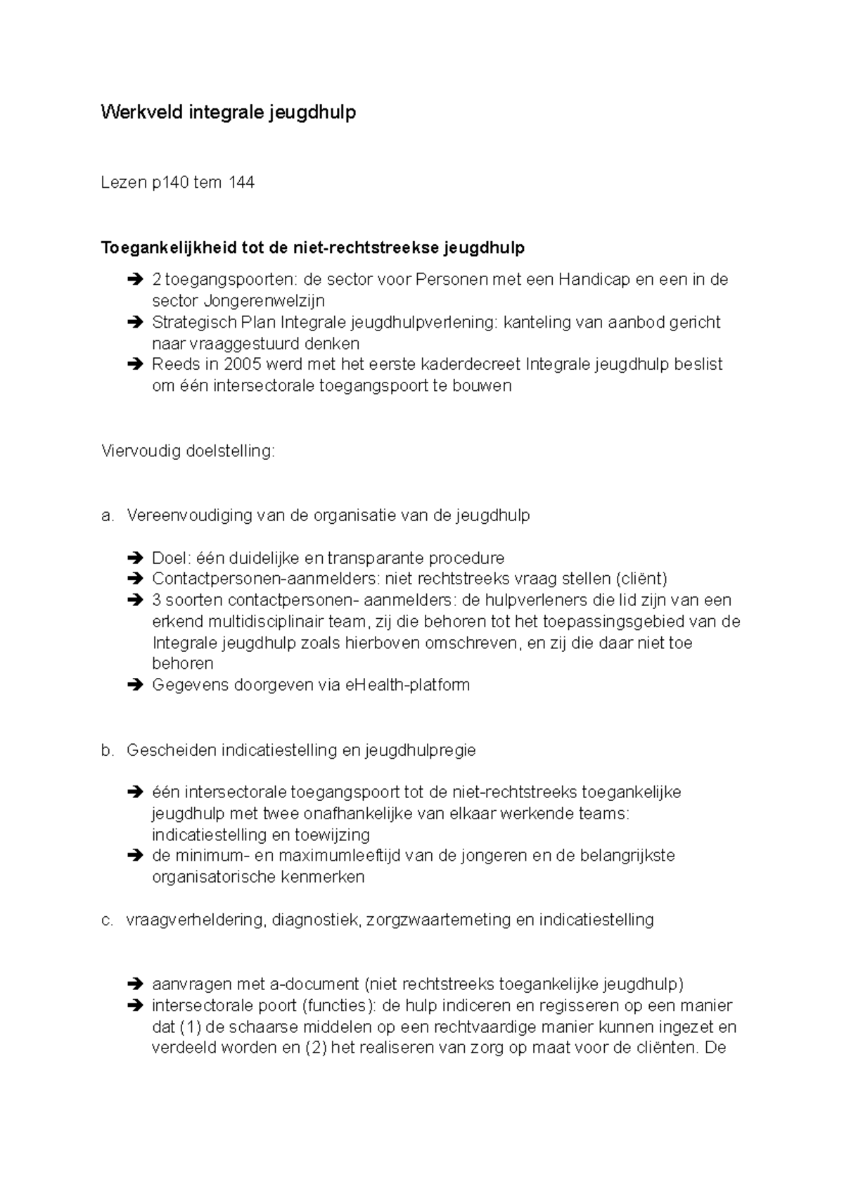 Werkveld Integrale Jeugdhulp - Werken Met Kinderen, Jongeren En Hun ...