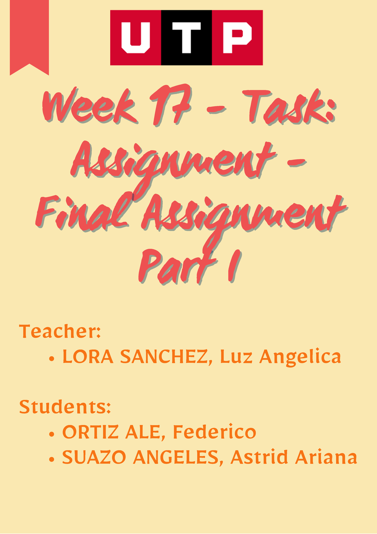task assignment en español