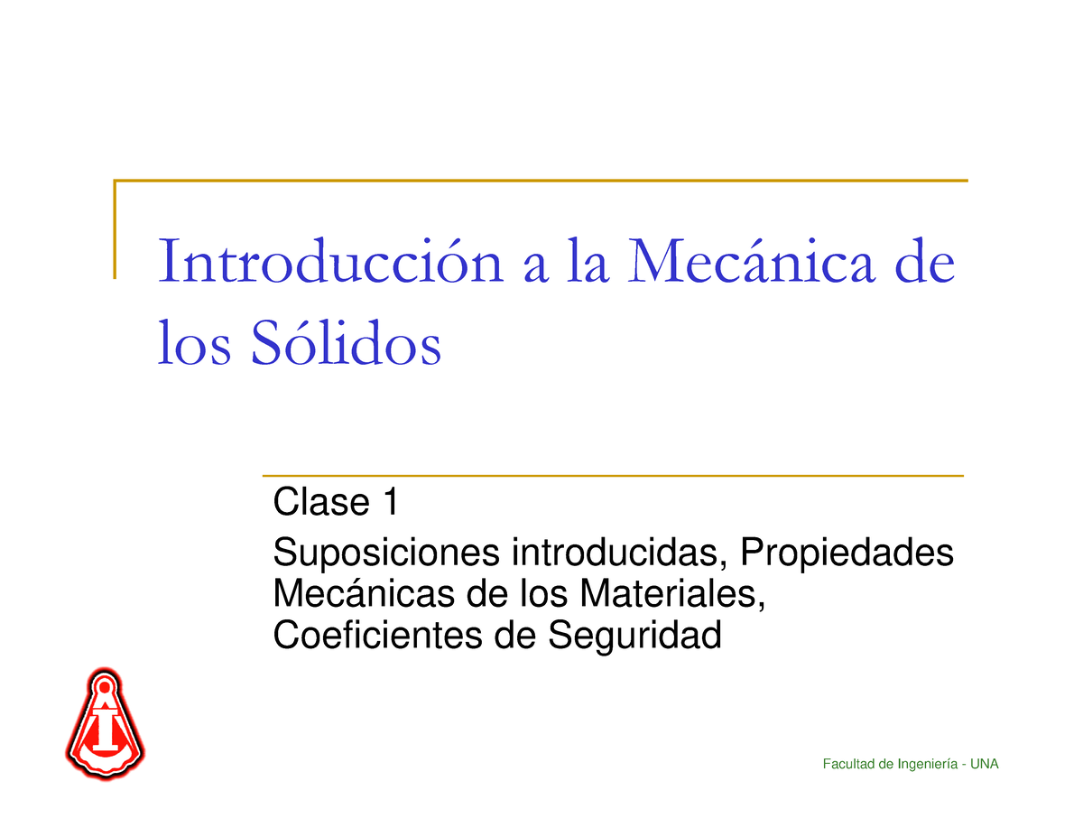 Clase 201 20- 20Introducci F3n 20a 20la 20Mec E1nica 20de 20los 20S ...