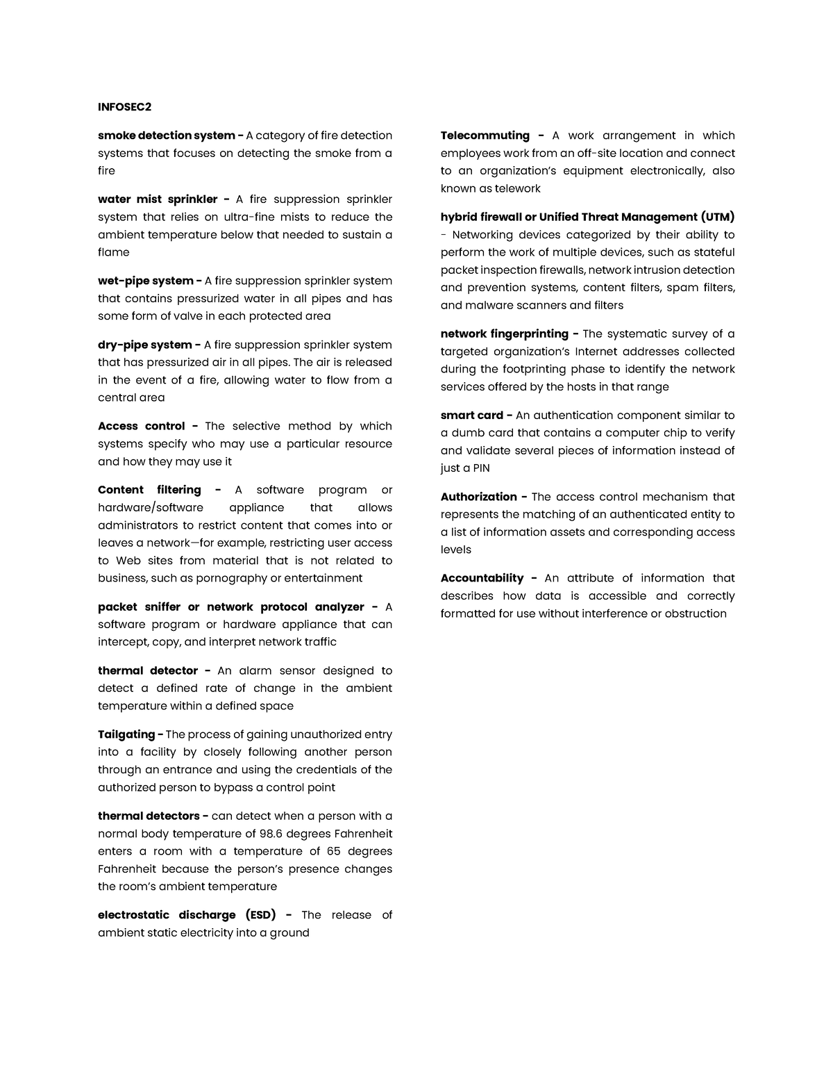 infosec-2-midterm-notes-infosec-smoke-detection-system-a-category