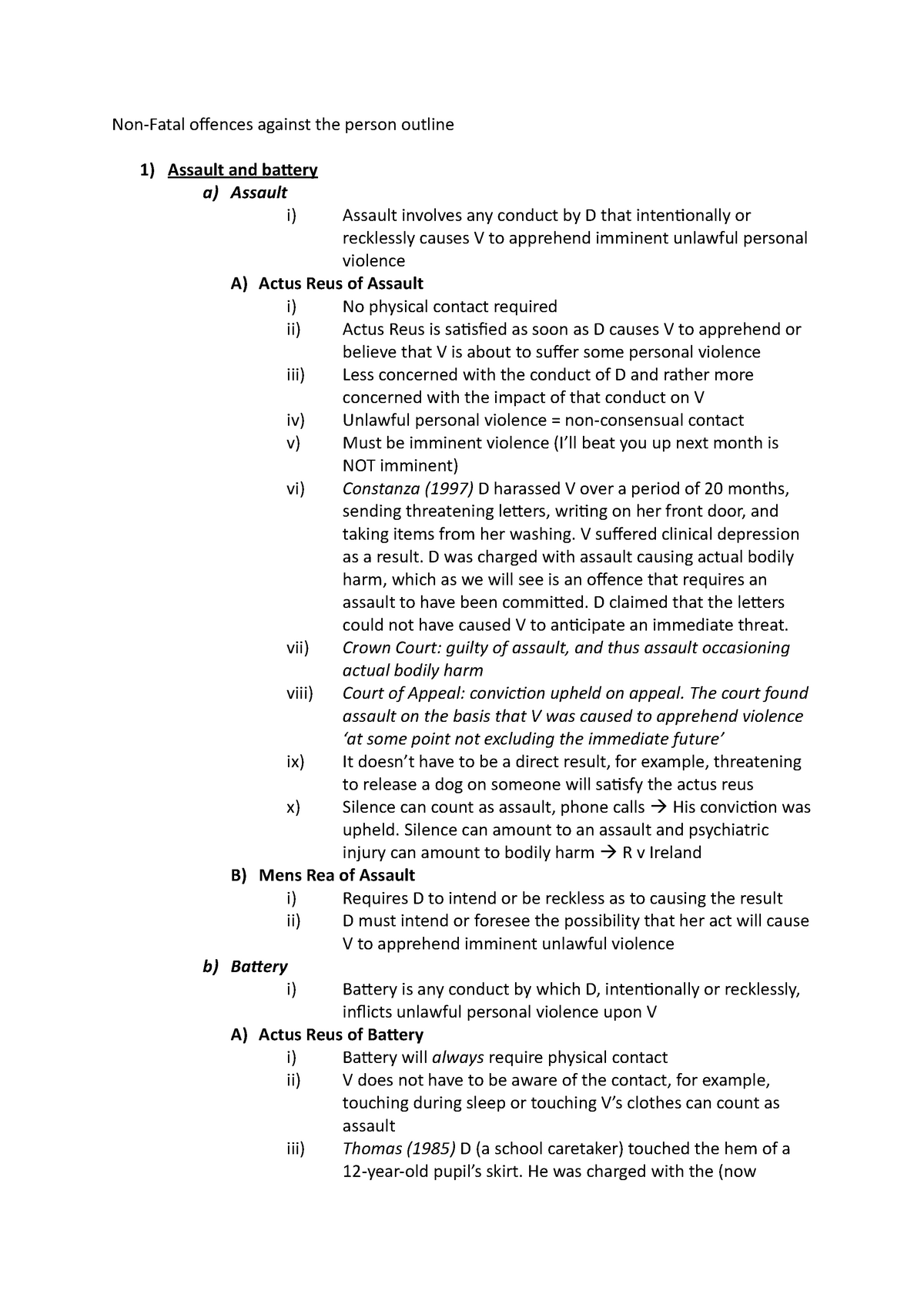 non-fatal-offences-outline-non-fatal-offences-against-the-person