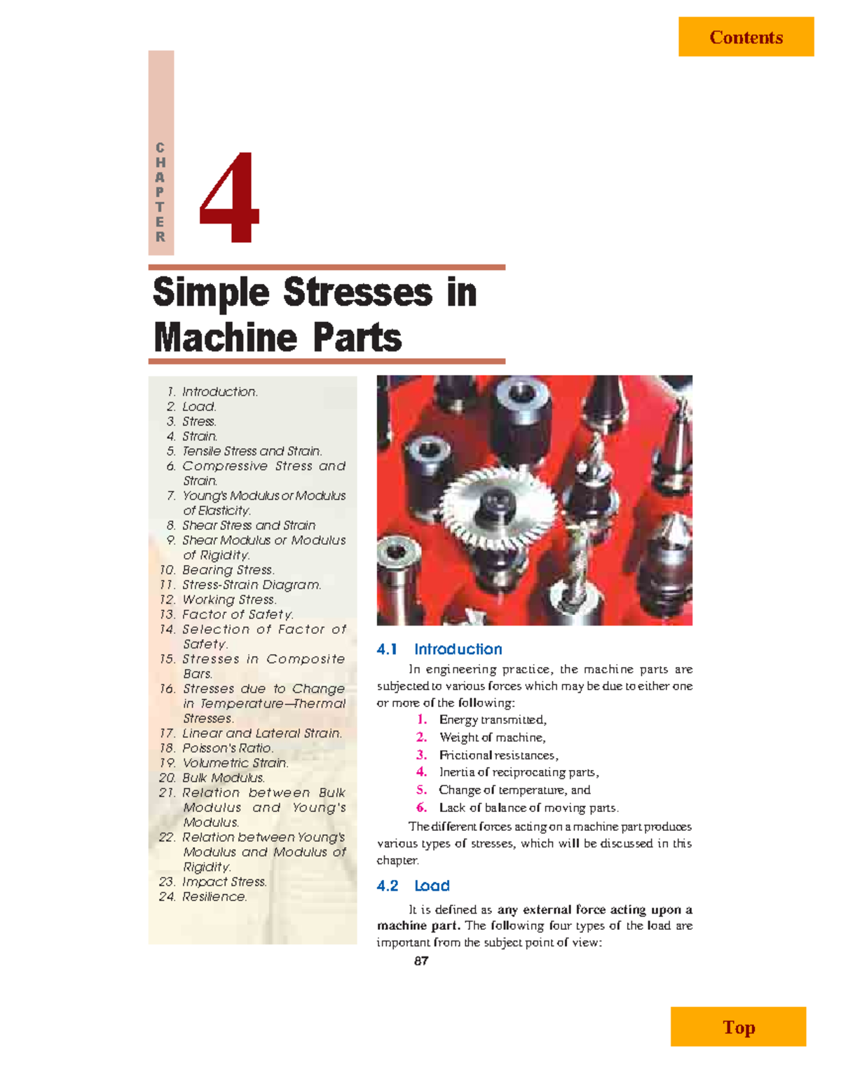 CHP-04 - Design of machine element notes, - Simple Stresses in Machine ...